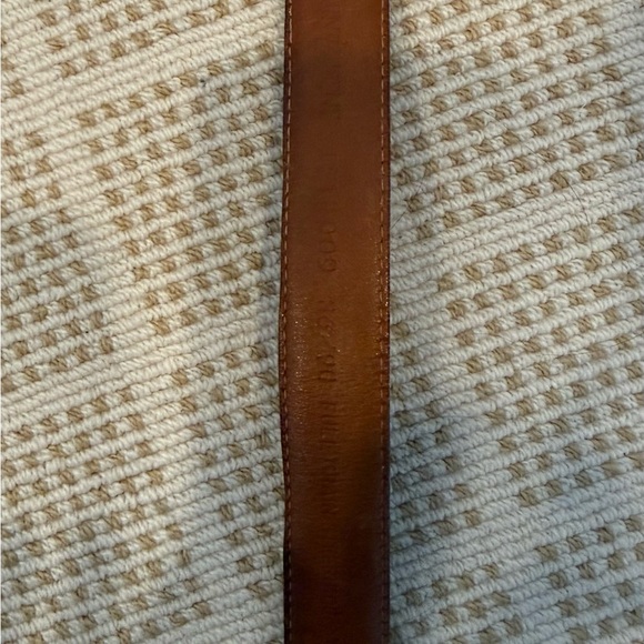 Vintage YSL Brown Leather Belt - Picture 6 of 8